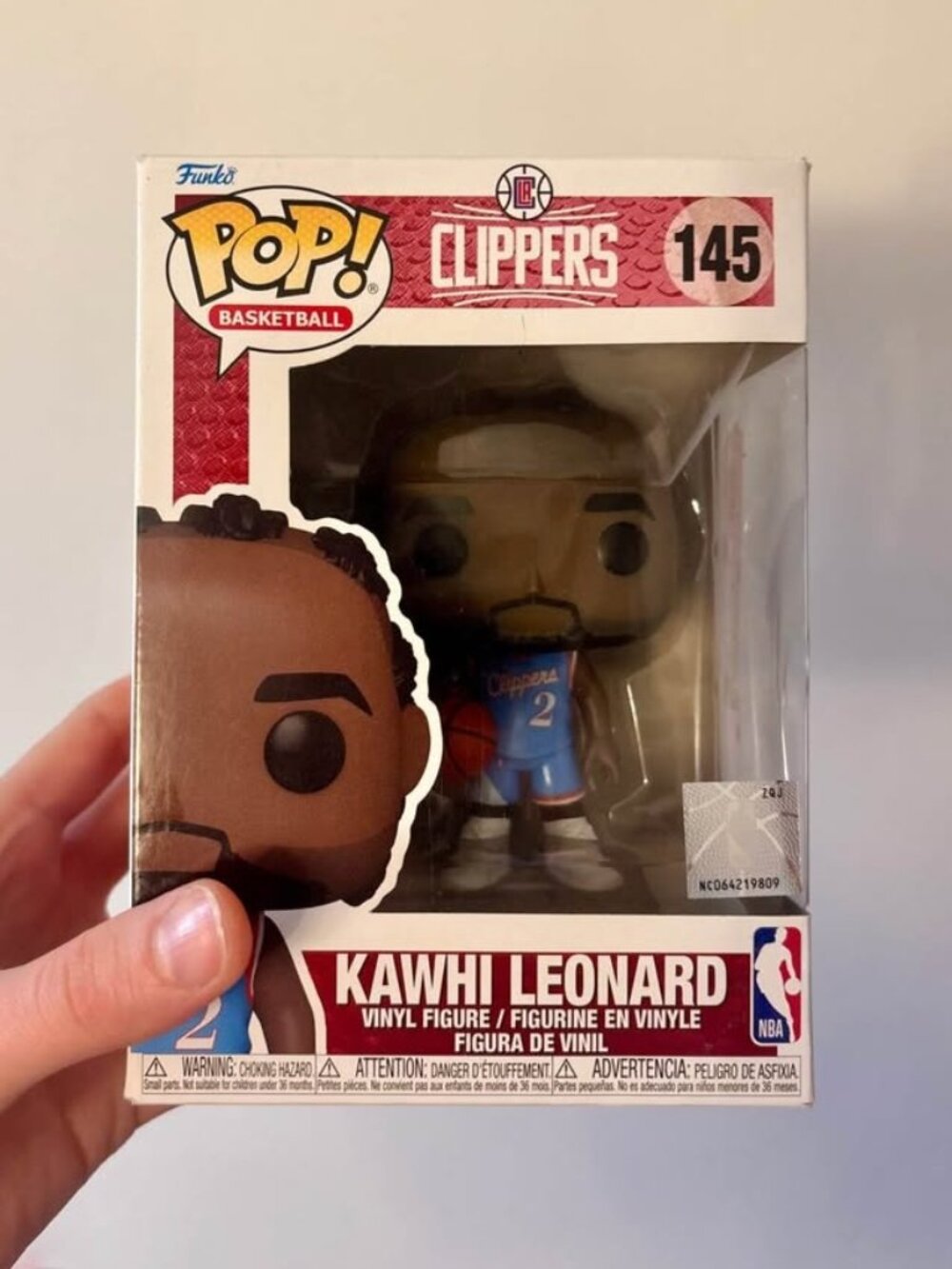 Funko POP! Basketball: LA Clippers -Kawhi Leonard #145